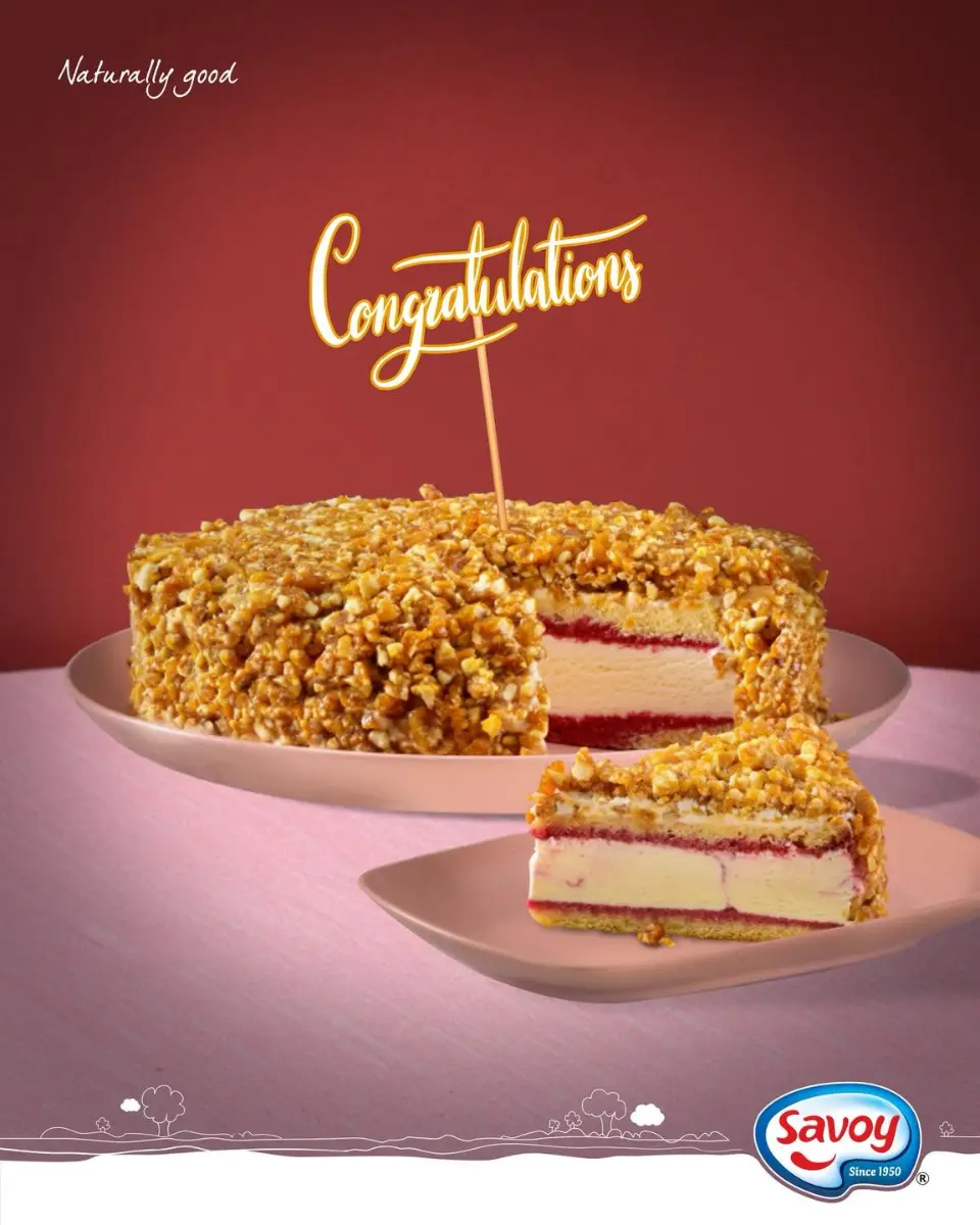 Savoy Golden Delight Cake 1kg