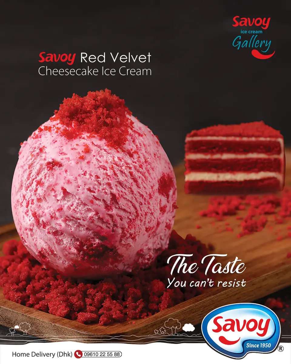 Savoy Red Velvet Temptation Cake 1KG