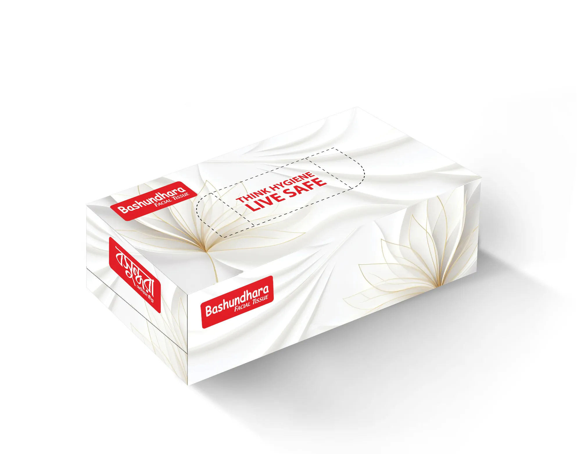 Bashundhara Facial tissue box 150pcs