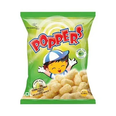 Poppers Corn Coconut Crackers 25g