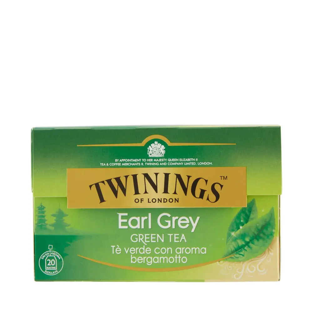 Twinings Green Tea Earl Grey 20 Bags - 40g