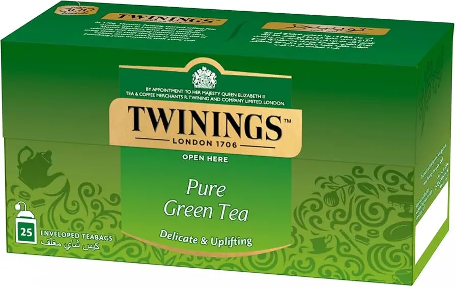 Twinings Pure Green Tea 25 Bags - 50g